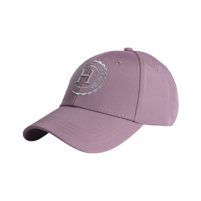 Harcour - Casquette Impéria parme/ argent | - Ohlala