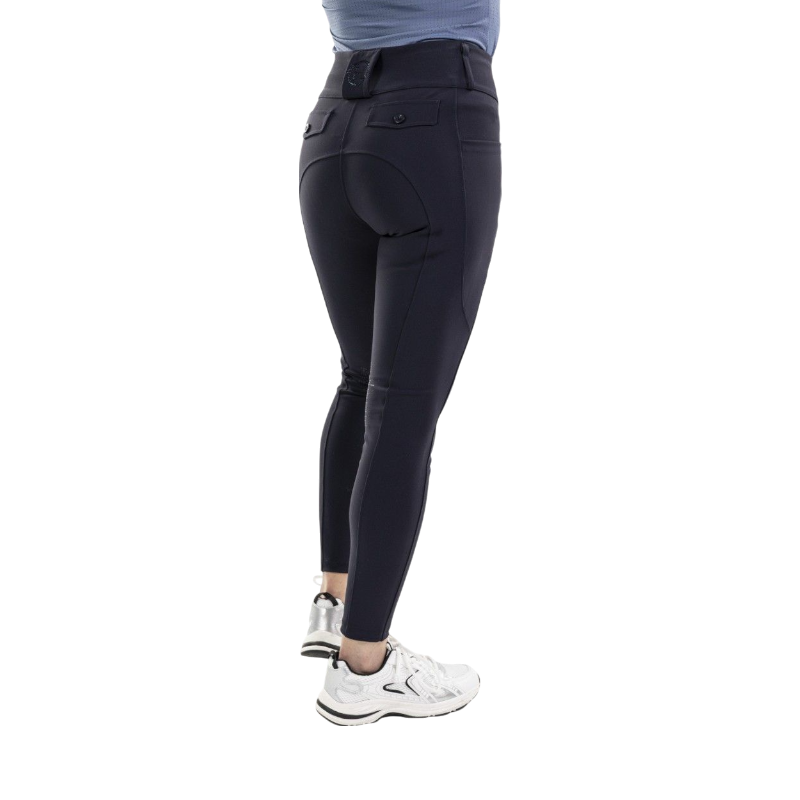 Harcour - Pantalon d'équitation femme Luce marine | - Ohlala