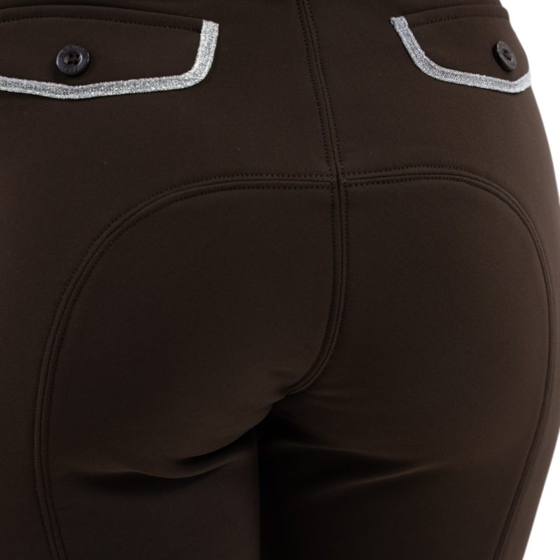 Harcour - Pantalon d'équitation femme Jaltika cacao | - Ohlala
