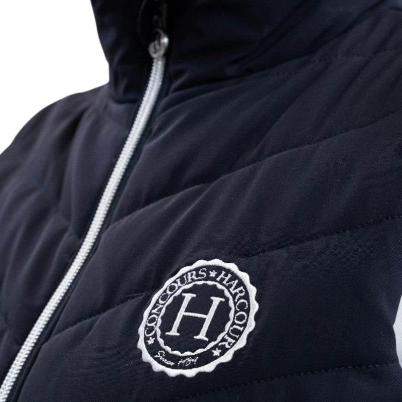 Harcour - Veste sans manches femme Pola marine/ blanc | - Ohlala