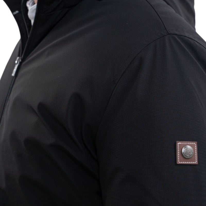 Harcour - Parka longue homme Robertol noir | - Ohlala