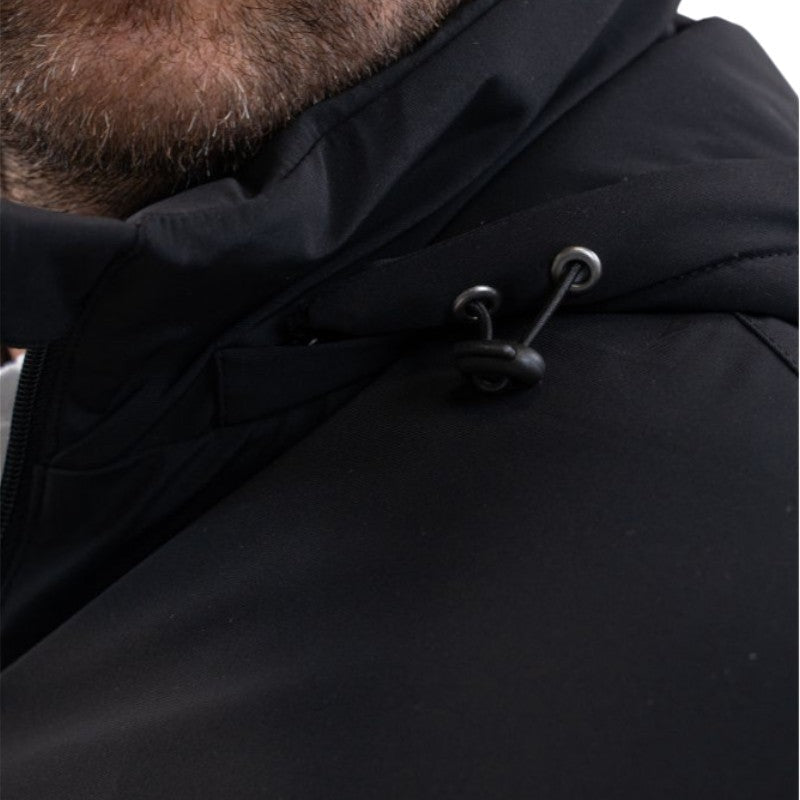 Harcour - Parka longue homme Robertol noir | - Ohlala