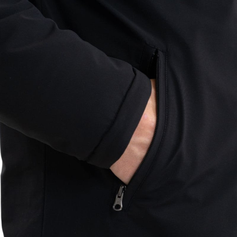 Harcour - Parka longue homme Robertol noir | - Ohlala