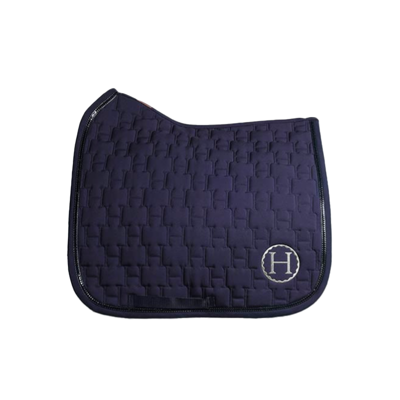 Harcour - Tapis de dressage Sirnali marine | - Ohlala