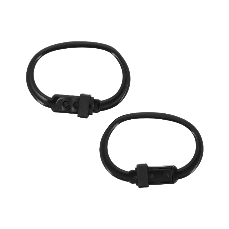 Hippotonic - Anneaux de sécurité noir (x2) | - Ohlala