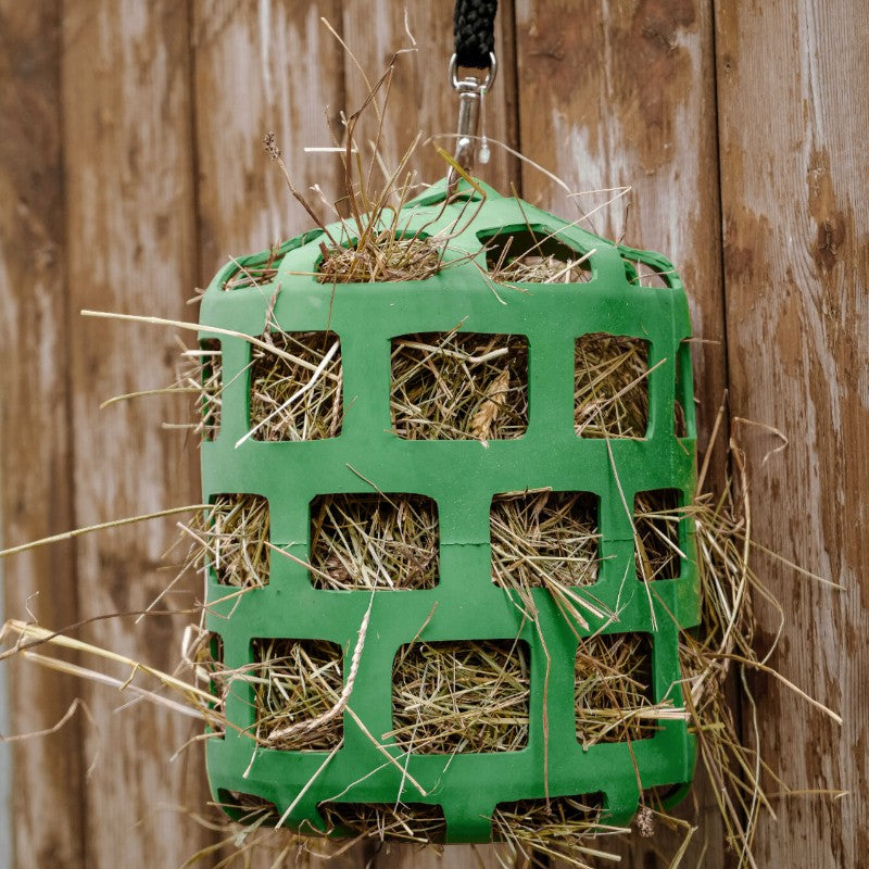 Hippotonic - Panier + longe antiglouton souple vert | - Ohlala