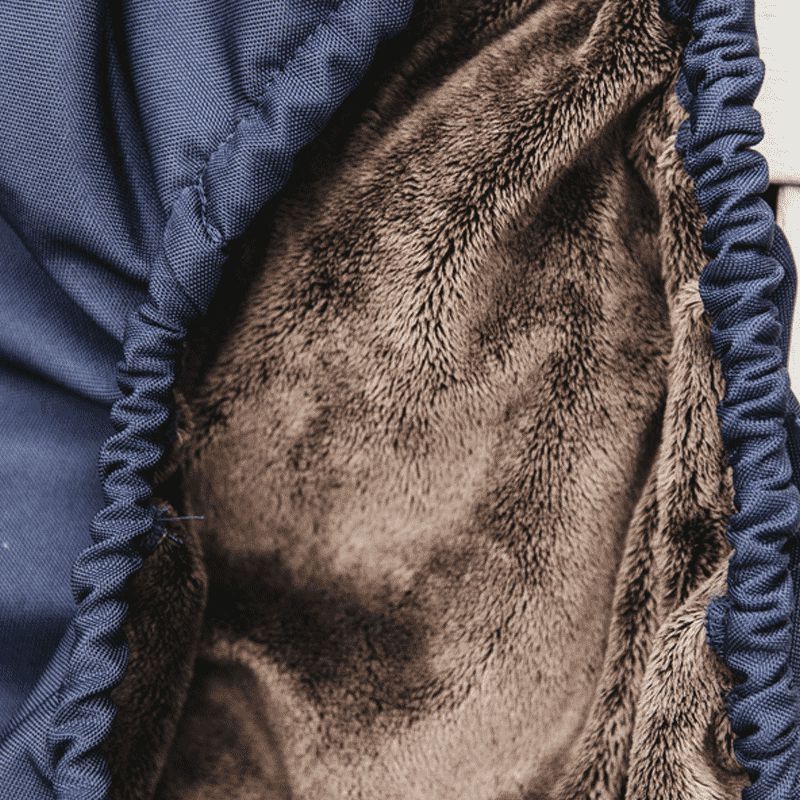 Kentucky Horsewear - Housse de selle CSO bleu marine | - Ohlala