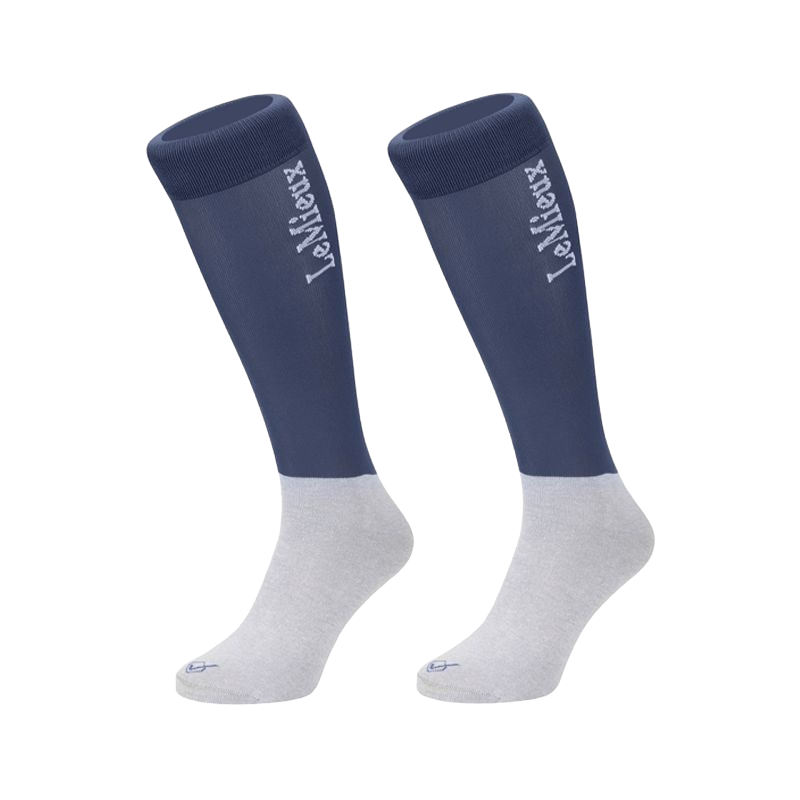 LeMieux - Chaussettes d'équitation Ice Blue (x2)