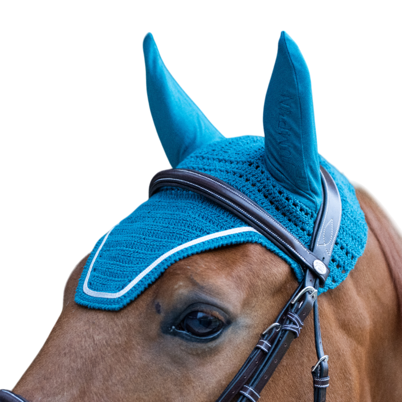 Jump'In - Bonnet pour chevaux Balthazar lagon/ lurex | - Ohlala
