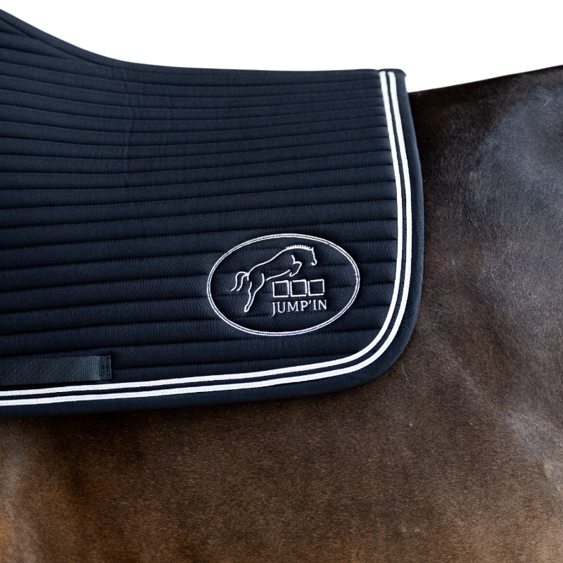 Jump'In - Tapis de selle Balthazar noir/ noir | - Ohlala