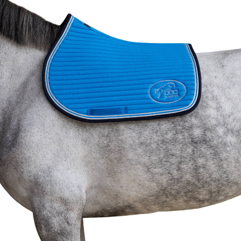 Jump'In - Tapis de selle Balthazar bleu royal/ marine | - Ohlala