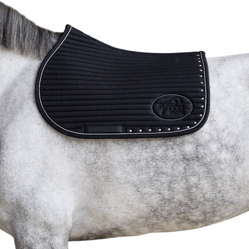 Jump'In - Tapis de selle Balthazar noir/ diamant | - Ohlala