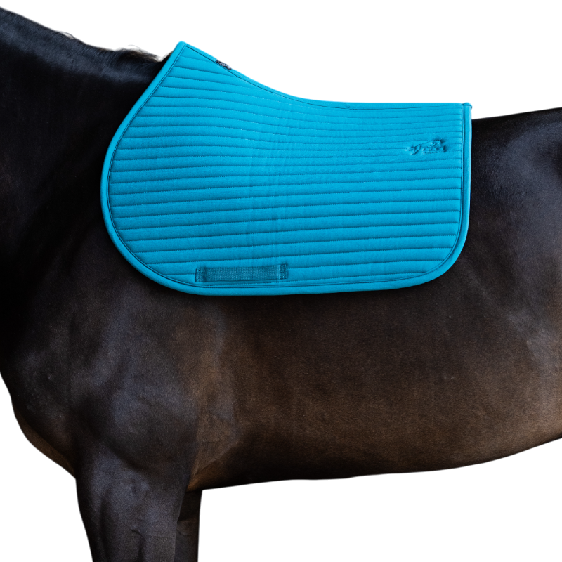 Jump'In - Tapis de selle Balthazar lagon | - Ohlala