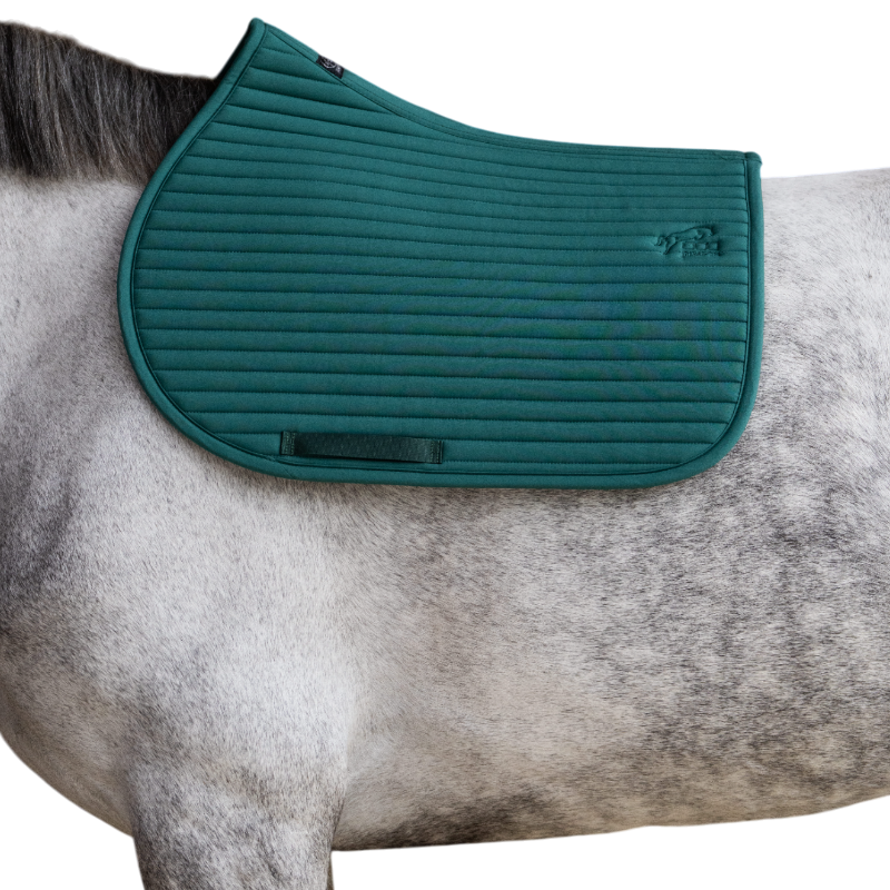 Jump'In - Tapis de selle Balthazar vert | - Ohlala