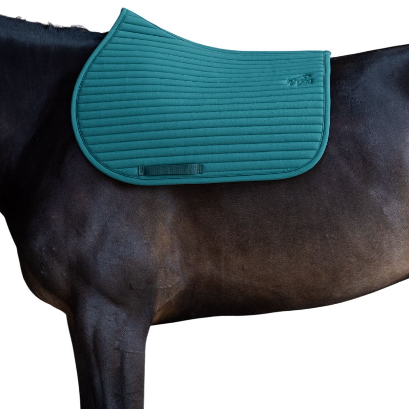 Jump'In - Tapis de selle Balthazar vert | - Ohlala
