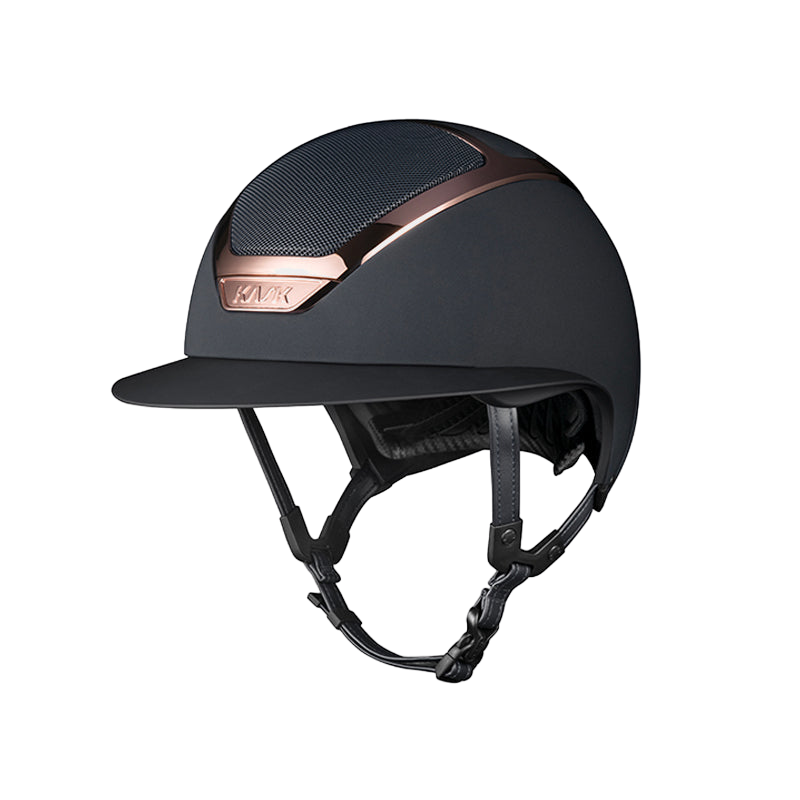 Kask - Casque d'équitation Star Lady Black Everyrose II noir | - Ohlala