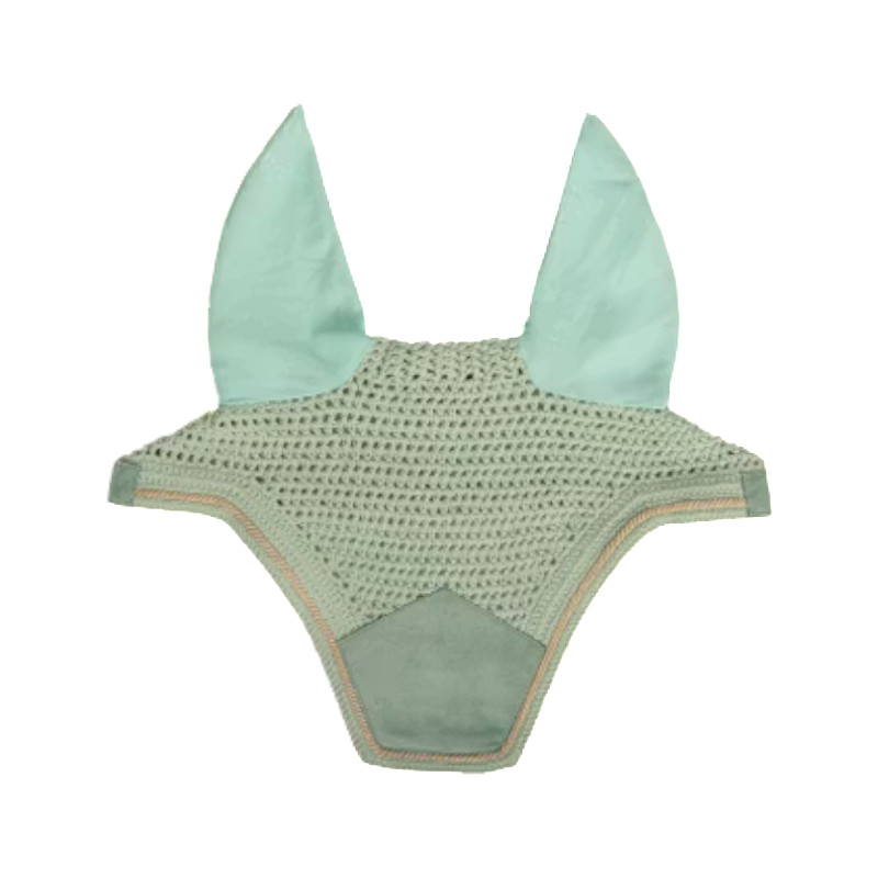 Kentucky Horsewear - Bonnet pour chevaux anti-bruits Wellington Velvet mint | - Ohlala