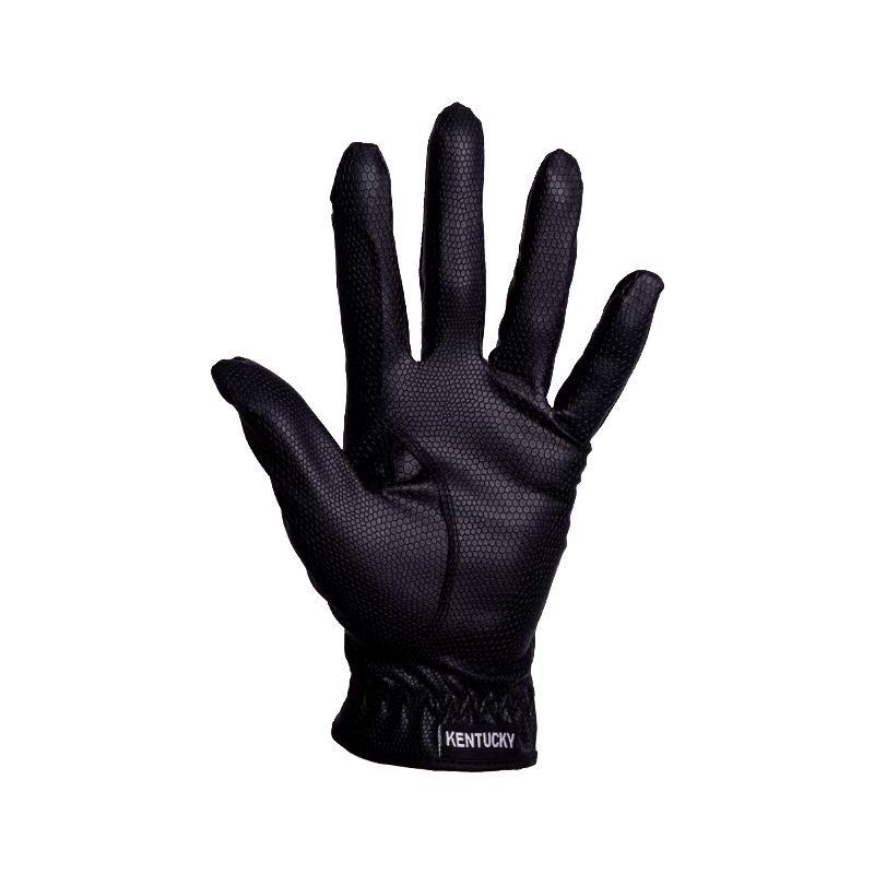 Kentucky Horsewear - Gants d'équitation Grip marine | - Ohlala