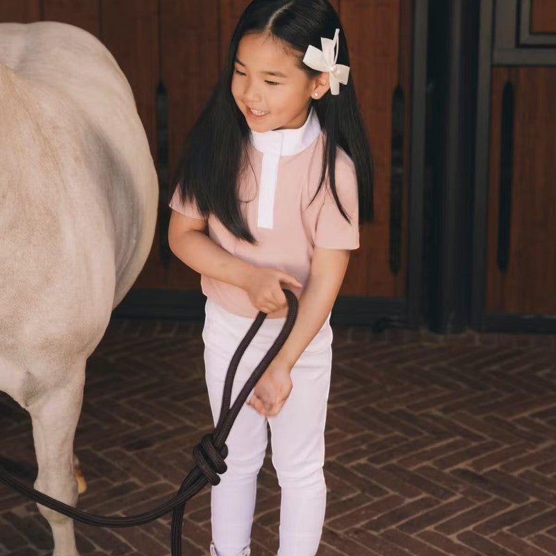 Kentucky Horsewear - Legging d'équitation Sammy Kids fille full Grip blanc | - Ohlala