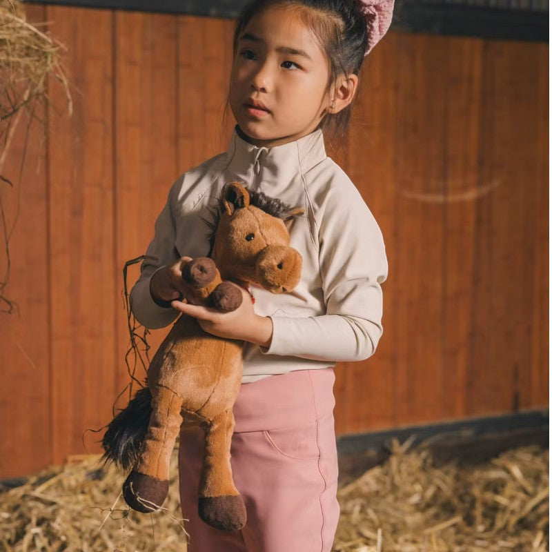 Kentucky Horsewear - Legging d'équitation Sammy Kids fille full Grip vieux rose | - Ohlala