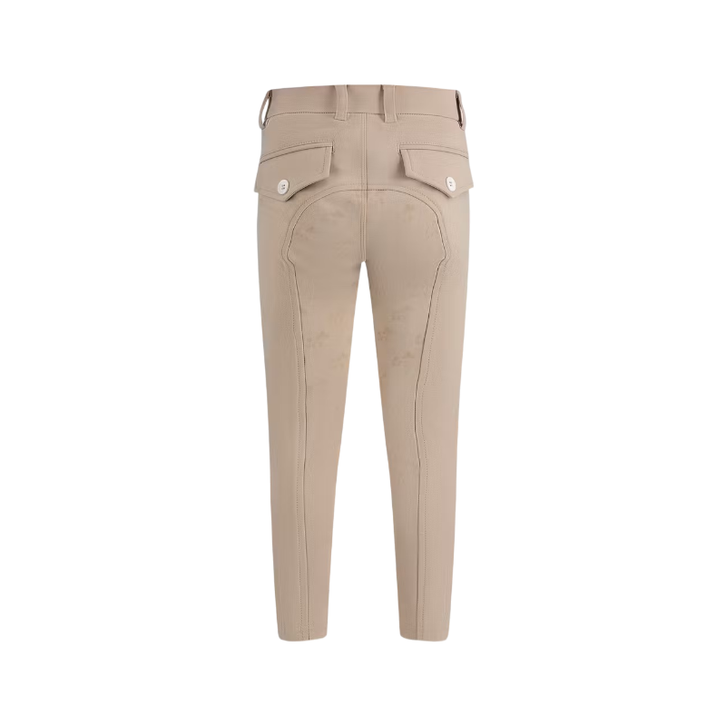 Kentucky Horsewear - Legging d'équitation Sammy Kids garçon full Grip beige | - Ohlala