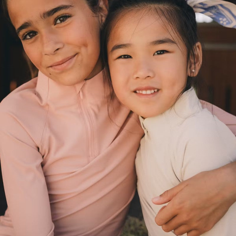 Kentucky Horsewear - T-shirt d'entraînement Madrid Kids fille manches longues vieux rose | - Ohlala