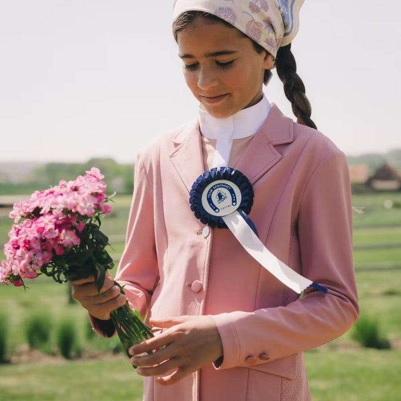 Kentucky Horsewear - Veste de concours Paris Kids fille vieux rose | - Ohlala