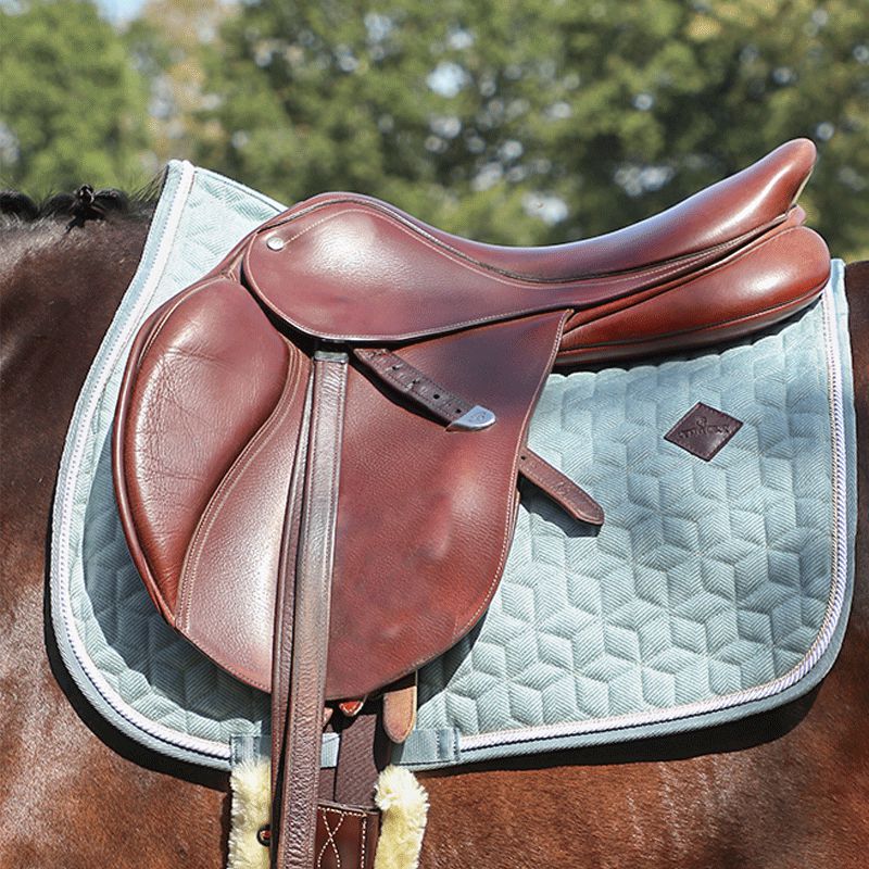 Kentucky Horsewear - Tapis de selle Laine bleu clair | - Ohlala