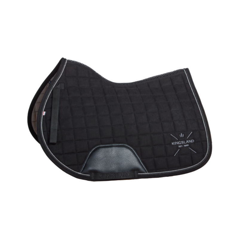 Kingsland - Tapis de selle KLMona noir | - Ohlala