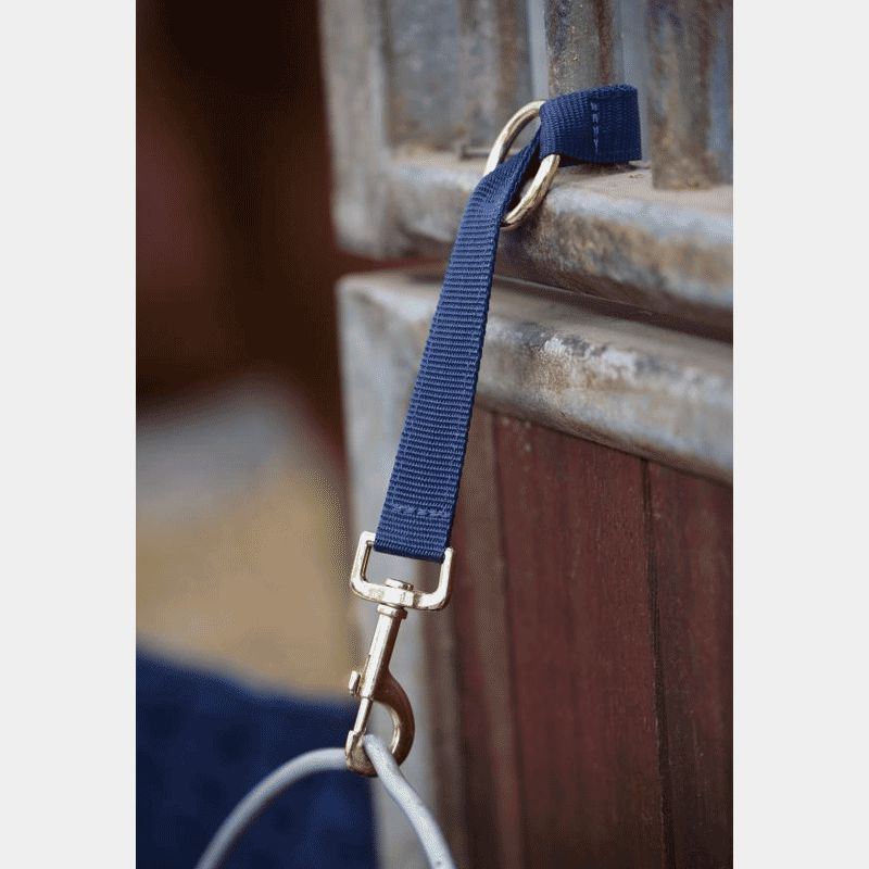 Kentucky Horsewear - Lanière d'attache nylon marine | - Ohlala