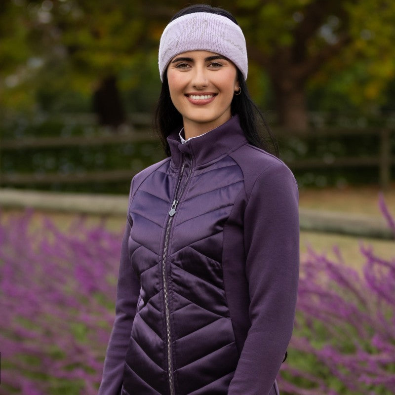 Lemieux - Bandeau avec brillants lilac | - Ohlala