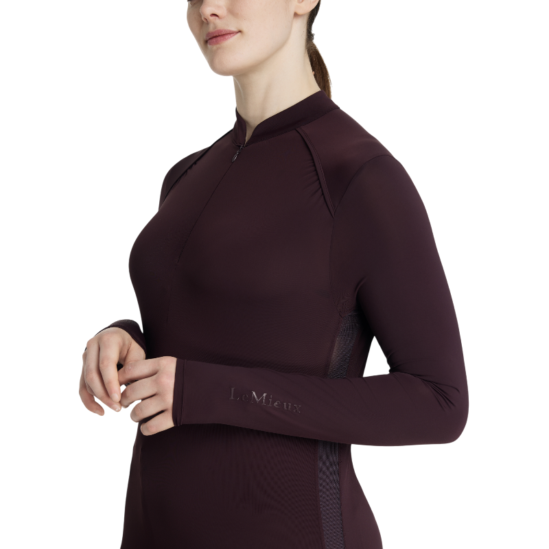 Lemieux - Baselayer femme Heyden damson | - Ohlala