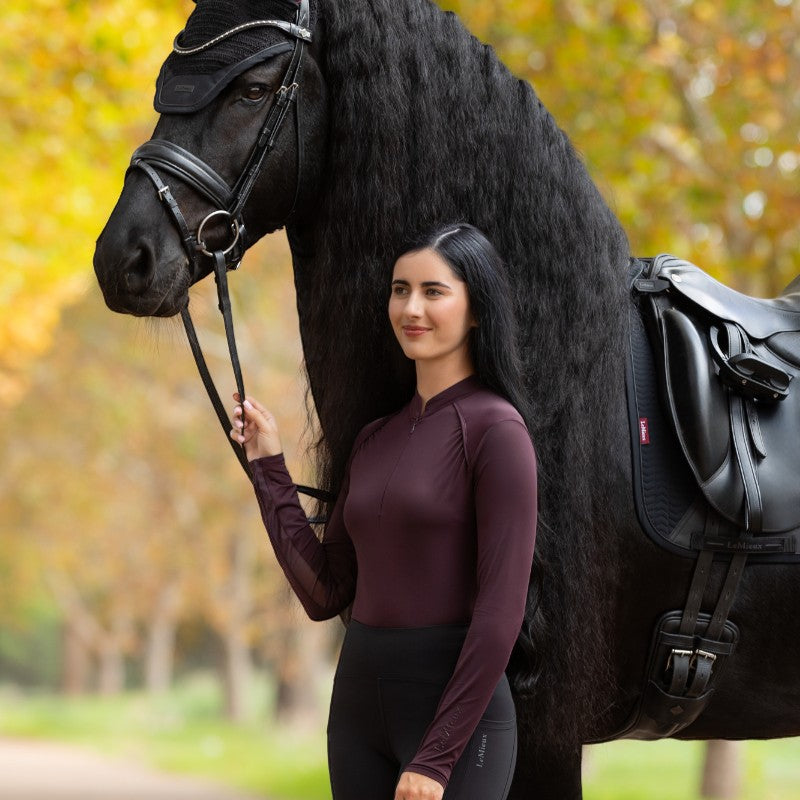 Lemieux - Baselayer femme Heyden damson | - Ohlala