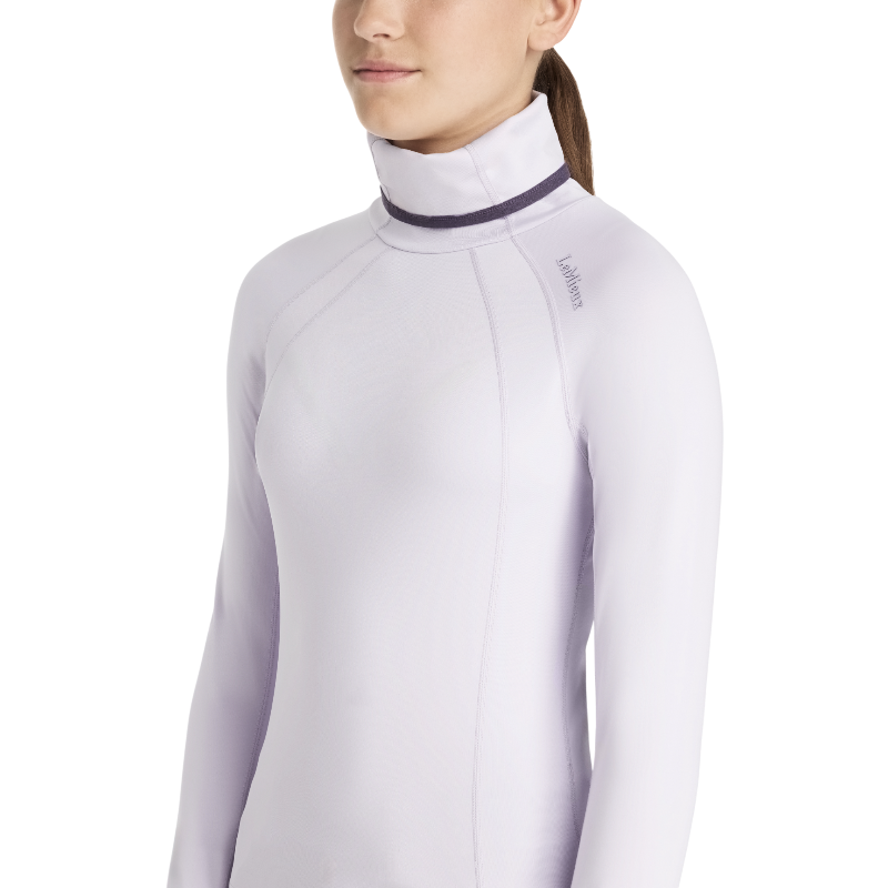 Lemieux - Baselayer fille à col montant Young Rider Savannah lilac | - Ohlala
