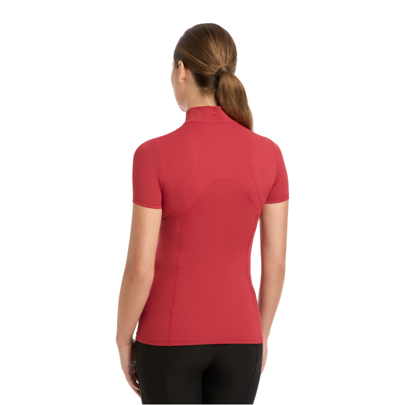 Lemieux - Baselayer manches courtes femme Mia Mesh chili | - Ohlala