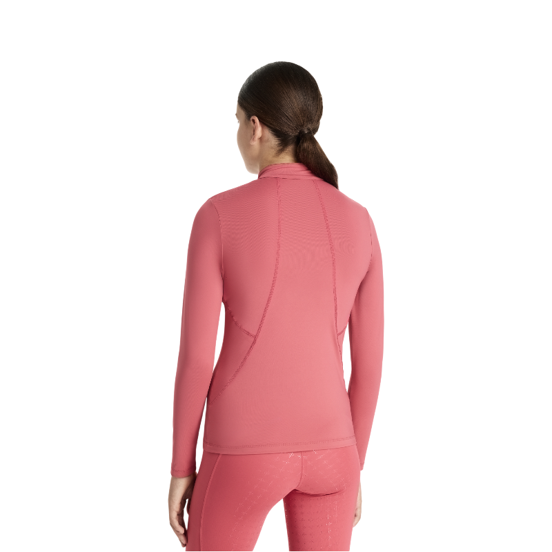 LeMieux - Baselayer manches longues enfant Classique Young Rider cranberry | - Ohlala