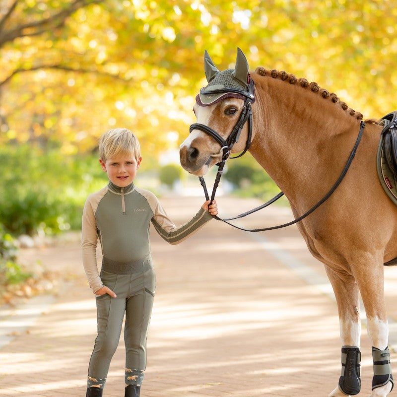 Lemieux - Baselayer manches longues enfant Mini rosemary | - Ohlala