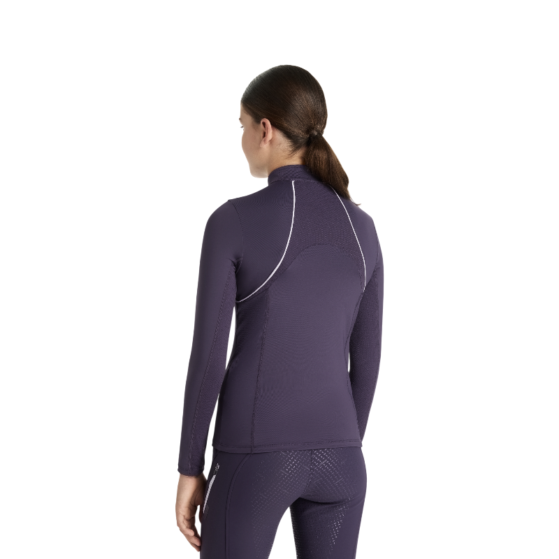 LeMieux - Baselayer manches longues enfant Rider Mia Mesh juniper | - Ohlala
