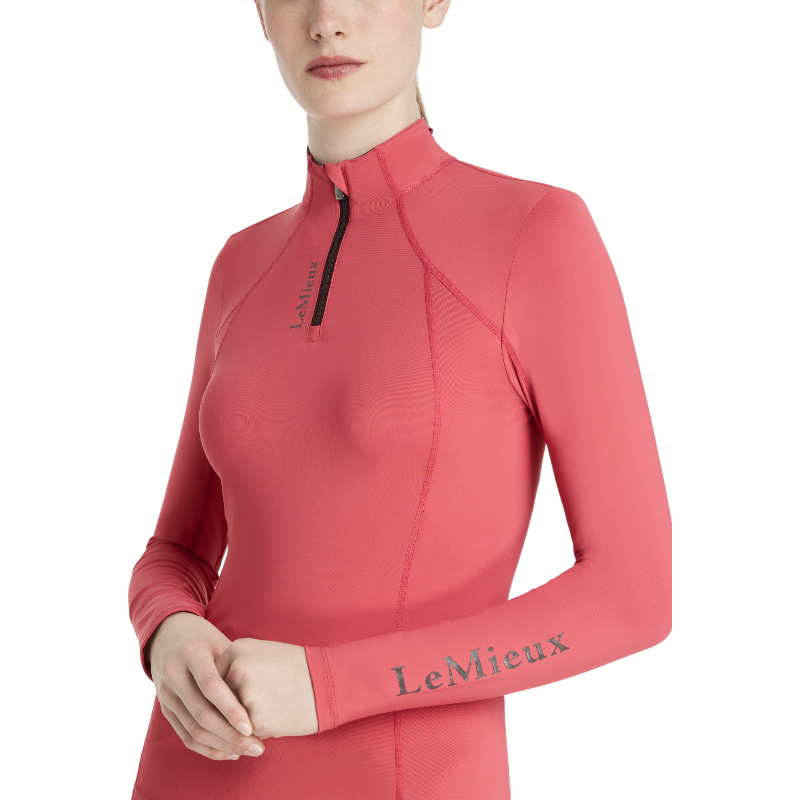 LeMieux - Baselayer manches longues femme Classique cranberry | - Ohlala