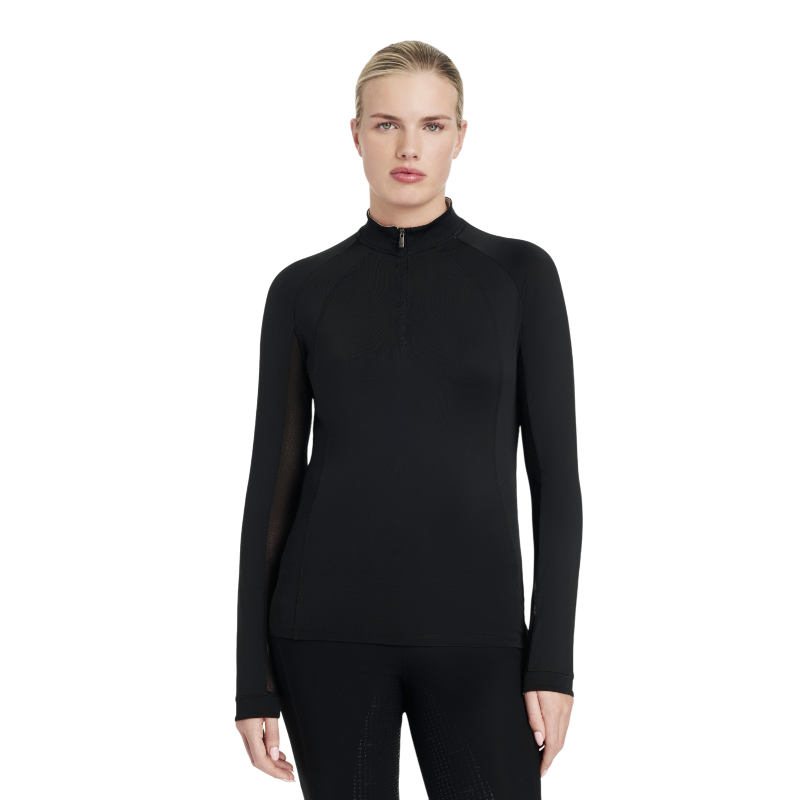 Lemieux - Baselayer manches longues femme Halle noir | - Ohlala