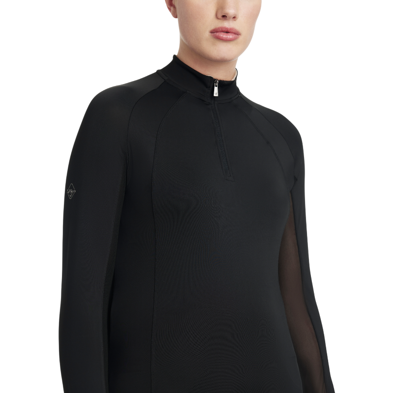 Lemieux - Baselayer manches longues femme Halle noir | - Ohlala