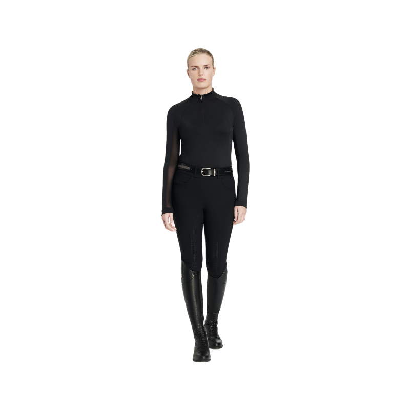 Lemieux - Baselayer manches longues femme Halle noir | - Ohlala