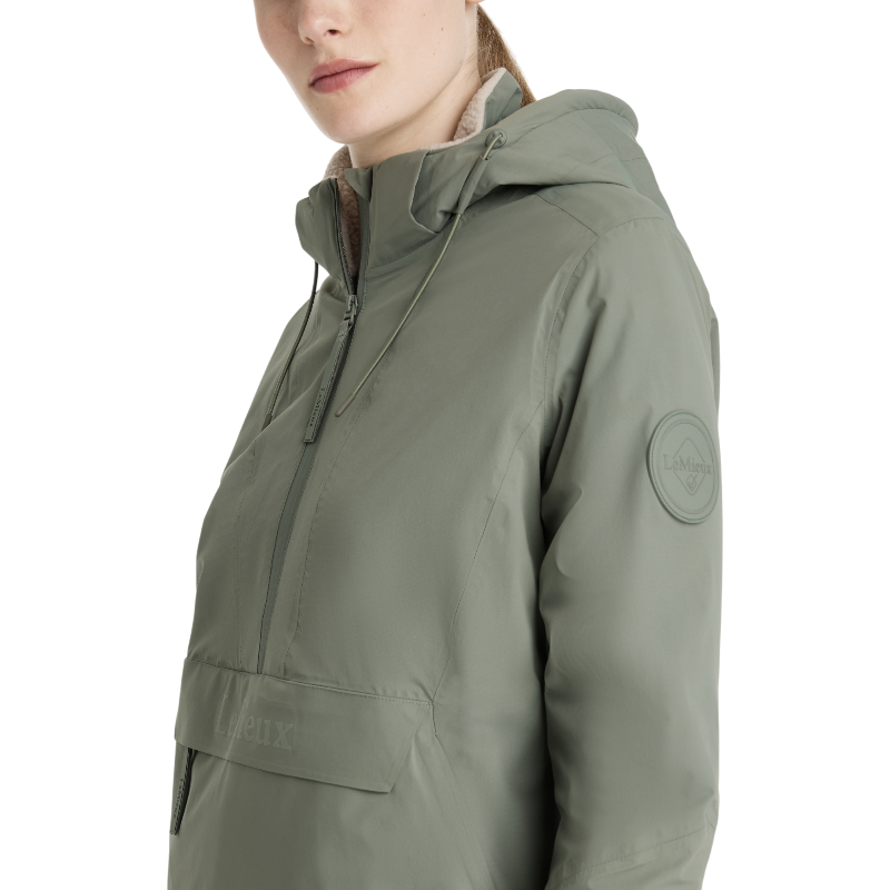 LeMieux - Blouson imperméable demi-zippé Phoebe femme rosemary | - Ohlala