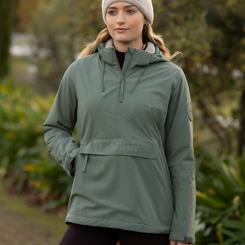 LeMieux - Blouson imperméable demi-zippé Phoebe femme rosemary | - Ohlala
