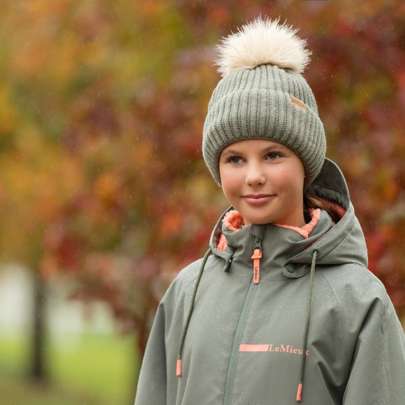 Lemieux - Bonnet femme côtelé Clara rosemary | - Ohlala