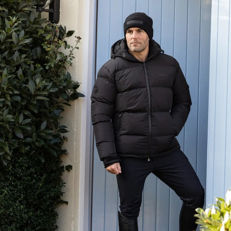 Lemieux - Bonnet homme Beanie noir | - Ohlala