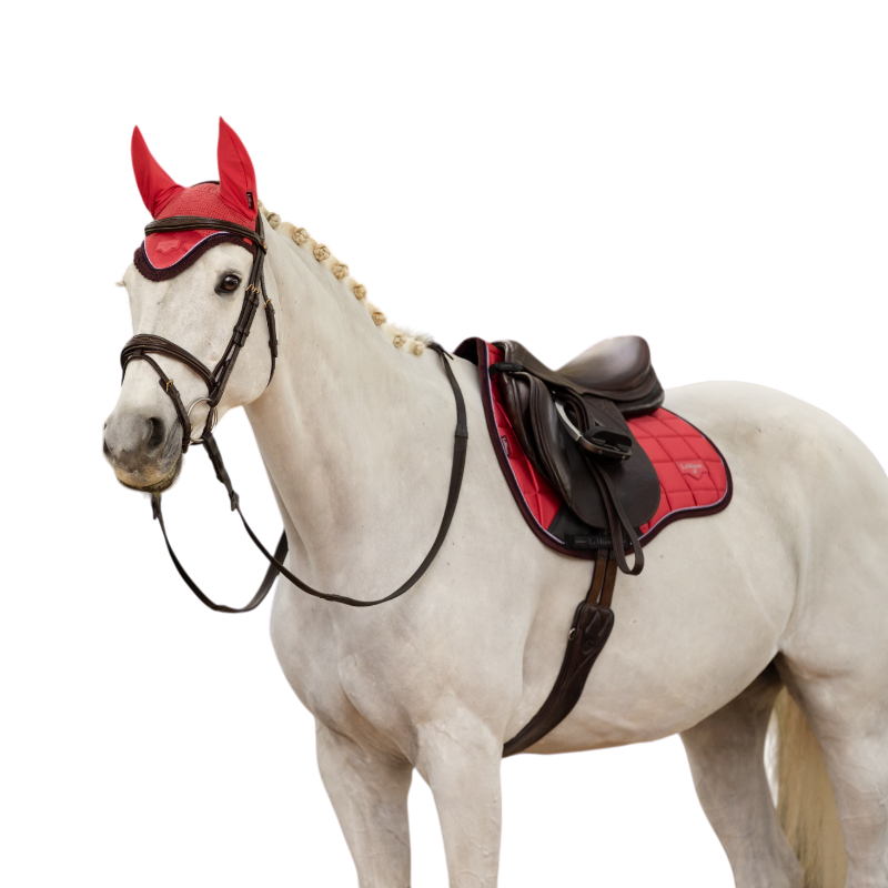 LeMieux - Bonnet pour chevaux Loire cranberry | - Ohlala