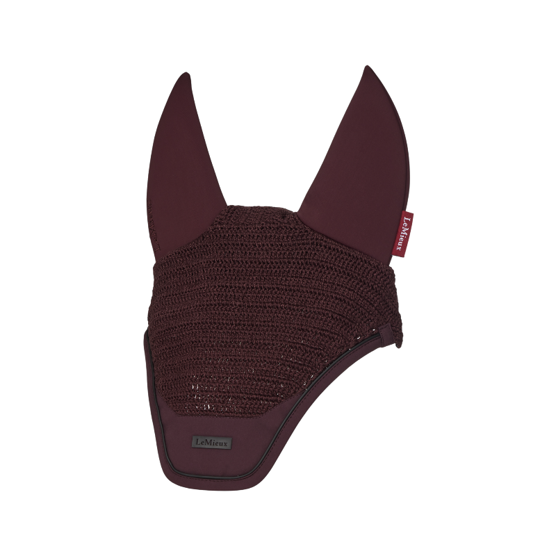 Lemieux - Bonnet pour chevaux anti-bruits Essence damson | - Ohlala