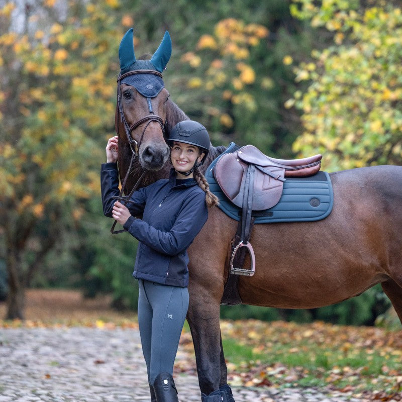 Kingsland - Bonnet pour chevaux en mesh KLMaxine marine | - Ohlala