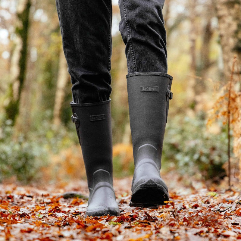 Lemieux - Bottes en caoutchouc homme Ultra Stride noir | - Ohlala